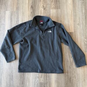 The North Face Men's Charcoal Zip-Up Sweater